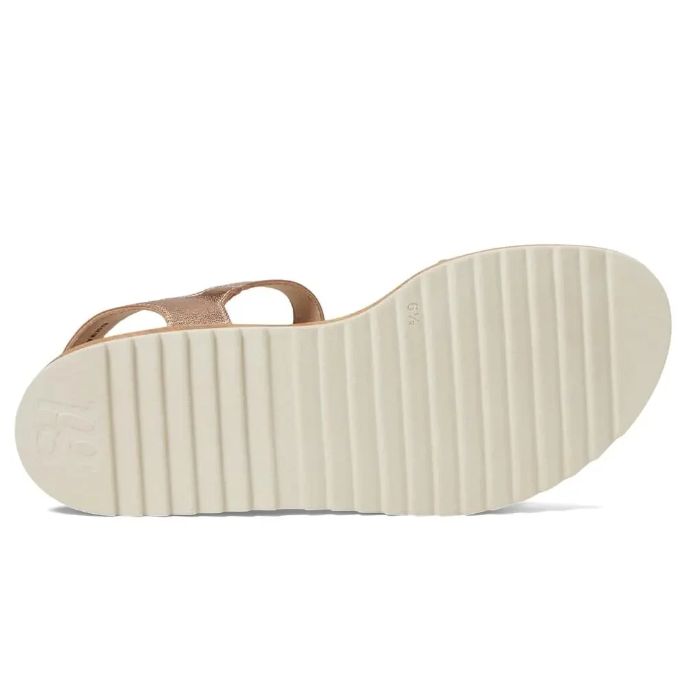 PAUL GREEN TEEGAN ROSATO NAPPA METALLIC AT 7.5 US WOMENS 10 M SANDALS